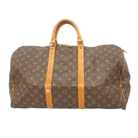 Pre-Owned Louis Vuitton Bags - Boston Monogram Keepall 45 M41428 Brown Men's & Women's