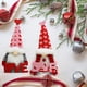 thumbnail image 5 of Inteprter Paquete de 2 muñecos navideños sin rostro, adornos navideños, decoraciones para chimenea, oficina, Hotel, decoración del hogar, inauguración Kits de decoración para fiestas Inteprter HA010007-00, 5 of 6