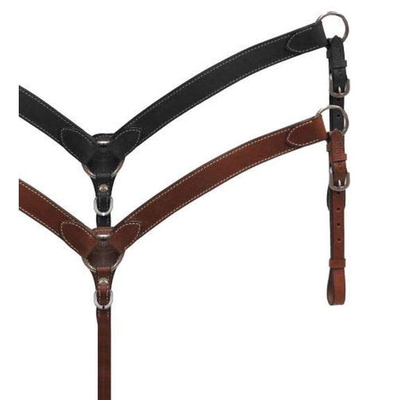 Showman Pony Leather Breast Collar