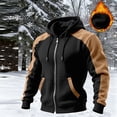 thumbnail image 1 of Ceisia Men's Regular-Fit Hooded Full-Zip Color-Blocked Quilted Hoodie Multi-Style Gift, 1 of 9