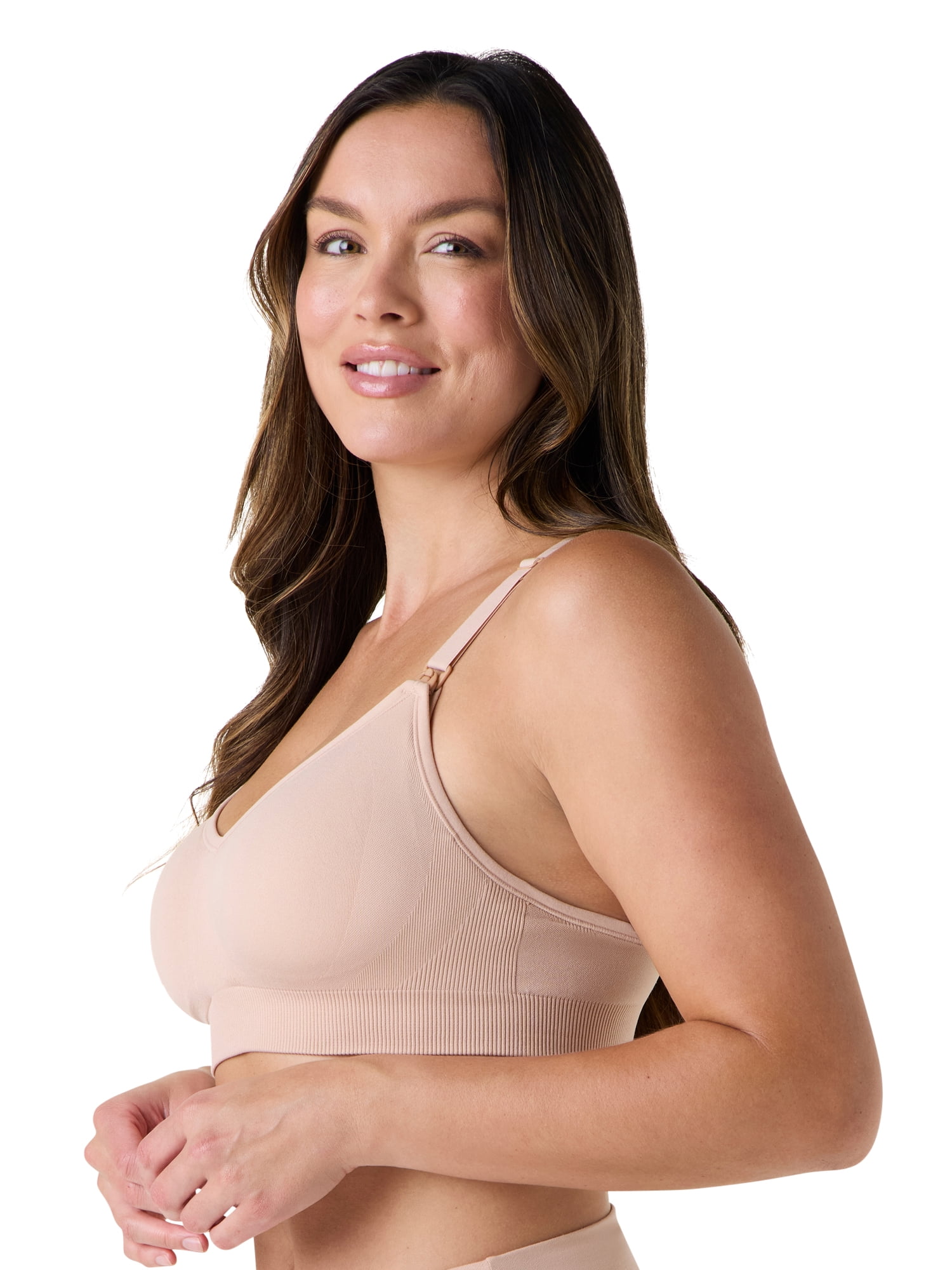 Ingrid & Isabel For Every Belly Women's Maternity & Nursing Seamless Wire free Bra, SizesS-4XL