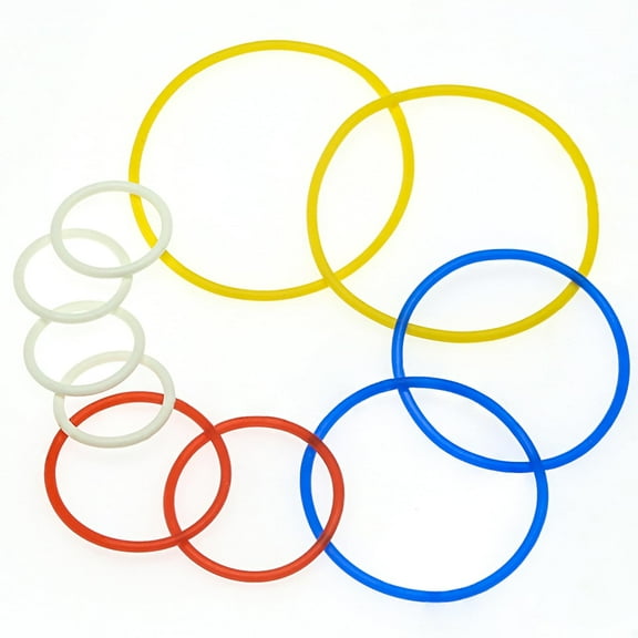 Technic-Parts-Set 10 Pcs Rubber-Bands compatible with major brand Building-Block Car-Motor-MOC