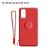 thumbnail image 1 of Caja del teléfono Cubierta de TPU para teléfono inteligente Cubierta protectora de soporte de anillo de color a prueba de golpes, Reemplazo para Note 20 Ultra, Rojo Methold EL000683-13, 1 of 2