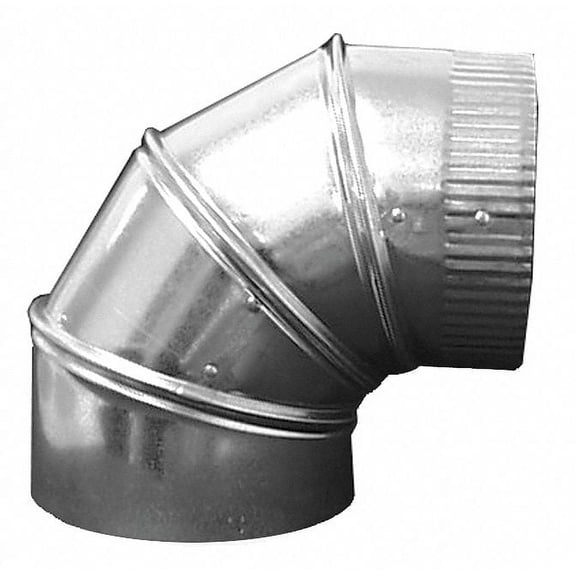 Greenseam 90 Degree Elbow,9" Duct Size GRAE990GA26