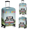 thumbnail image 2 of Happy Easter Havanese American Flag Truck Bunny Ears Travel Luggage Cover Havanese Dog Lover Gifts Idea Suitcase Dust Protective Decor - 03001, 2 of 5