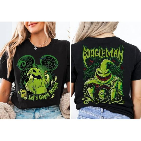 Boogie Man Shirt, Halloween Boogie T-Shirt, The Nightmare Before Christmas, Oogie Boogie Shirt, Boogieman Tee, Family Halloween Party 2025
