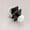 Matte Black, variant on NCL White Door Knob, Satin Brass Porcelain Door Knobs Interior, Rectangle Door Levers for Bedroom and Bathroom, Privacy Door Handles with Lock