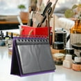 thumbnail image 3 of BRIGHTFUFU Unique Photo Album Purple PVC Picture Holding Set for Tabletop Display Users, 3 of 5