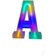 thumbnail image 2 of LED Neon Letter Lights, Light Up LED Letters Lights Light Up Marquee Letters Lights Letters Neon Signs Battery USB Multicolor, 2 of 8