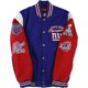 thumbnail image 1 of G-III Sports Mens New York Giants Varsity Jacket gia L, 1 of 3