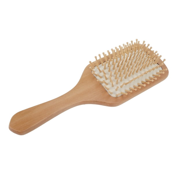 Cepillo Para Desenredar, Herramienta De Peinado, Cepillo Para El Cabello, Masaje Elegante Ergonómico De Madera Para Peluquería En Casa