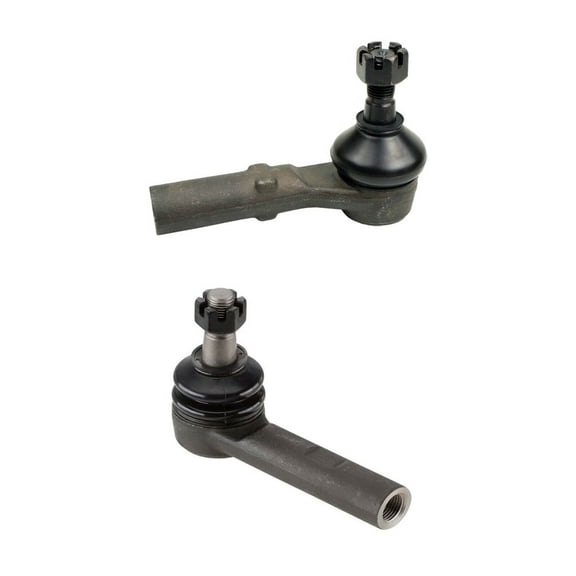 2 Pcs Steering Kit Front Outer Tie Rod ends