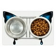 thumbnail image 1 of Eye Pet Mat for Food and Water, Realistic Female Eye on Butterfly Wings Makeup Mask Masquerade, Non-Slip Rubber Mat for Dogs and Cats, 18" X 12", by Ambesonne, 1 of 2