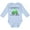 AE-Light Blue, variant on Inktastic Grandpa's Little Farmer Green Tractor Boys or Girls Long Sleeve Baby Bodysuit