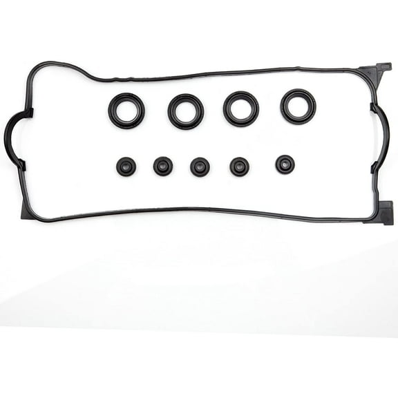SCITOO VC4029 Valve Cover Gasket Set Replacement for Honda Civic Del Sol Si/S/Si VX CX DX LX VP GX HX Ex Si 1.6L L4 SOHC 16V 1992-2000 Valve Cover Gaskets Kit Sets