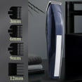thumbnail image 4 of Fiudx Afeitadora Eléctrica Portátil, Recortadora de Barba Compacta, Recargable Por Usb, Diseño Impermeable con Peines Ajustables, Ideal para Viajes, Uso En Casa o En El Coche, Regalo Perfecto para La, 4 of 6