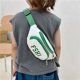 thumbnail image 3 of Bolso de pecho para niños, bolso cruzado con letras de gran capacidad, monedero sencillo, bolso de almacenamiento de aspecto atractivo, bolso de cintura para niños y niñas, 3 of 5