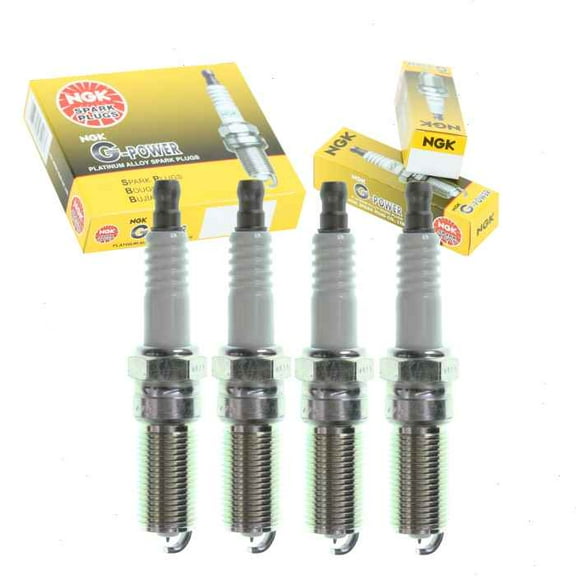 4 pc NGK G-Power Spark Plugs compatible with Ford C-Max 2.0L L4 2013-2018