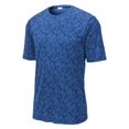 thumbnail image 5 of Short Sleeve Moisture Wicking Digital Camo Tee True Royal Medium, 5 of 8