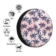 thumbnail image 4 of Susaid Tropics Palm Trees Print Tire Covers,Waterproof Anti-UV Snow Sun Rain Tire Covers for RV,Truck, SUV, Trailer, Camper-17 inch, 4 of 6
