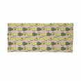 thumbnail image 2 of Avocado Neck Gaiter, Halved Tropic Fruit Pattern, Unisex, Blush Multicolor, by Ambesonne, 2 of 3