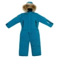 thumbnail image 4 of MEZZALL Insulated Snowsuit Romper Toddler Boys Winter Warm Fuzzy Windproof Outdoor Play Jumpsuit Leisure Long Sleeve O-Neck Spring Child One-Pieces, 4 of 4