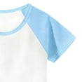 thumbnail image 3 of fatyb Garçons Filles Été Ensembles 2 Pcs T-Shirts à Manches Courtes Col Rond Shorts Ensembles de Shorts Décontractés pour Enfants, 3 of 6