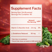 Dr. Colbert, MD Nano L-Glutathione Liquid Spray | Raspberry Flavor | by Divine Health | Nanonization | Superior Absorption | Includes Vitamin C | Sugar Free | 60 Servings | 4oz