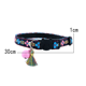 thumbnail image 2 of 1. Nuestros collares para perros vienen en varios tamaños y se adaptan a razas grandes, medianas y pequeñas. Elija tamaños de collar que miden entre 12 "-16" de largo y 3/4 "de ancho., 2 of 5