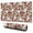 Beige Baseballs, variant on Long Mouse Pads for Desk,Baseball Stars Pattern Desk Mats on Top Of Desks, Desk Mouse Pad Extra Large with 3mm Non-Slip Base and Stitched Edge for Gaming,Office,Work,Home 31.5"x11.8"