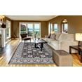 thumbnail image 3 of Concord Global 45332 2 ft. 7 in. x 7 ft. 7 in. Lara Vase - Anthracite, 3 of 3