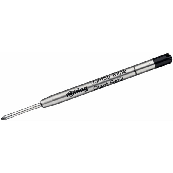 Recambio para bolígrafo Rotring punta media negro paquete de 1