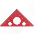 thumbnail image 1 of Thicken Aluminum Alloy Triangular Ruler for DIY Woodworking Measurement Tool Height Gauge, 1 of 5