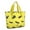Yellow Halloween Bats, variant on Tote Bag for Women - Witch's Brew Halloween Pattern Shoulder Bag - Large Utility Work Duffle Bag with Zipper Handbag for Travel, Work, Sprots