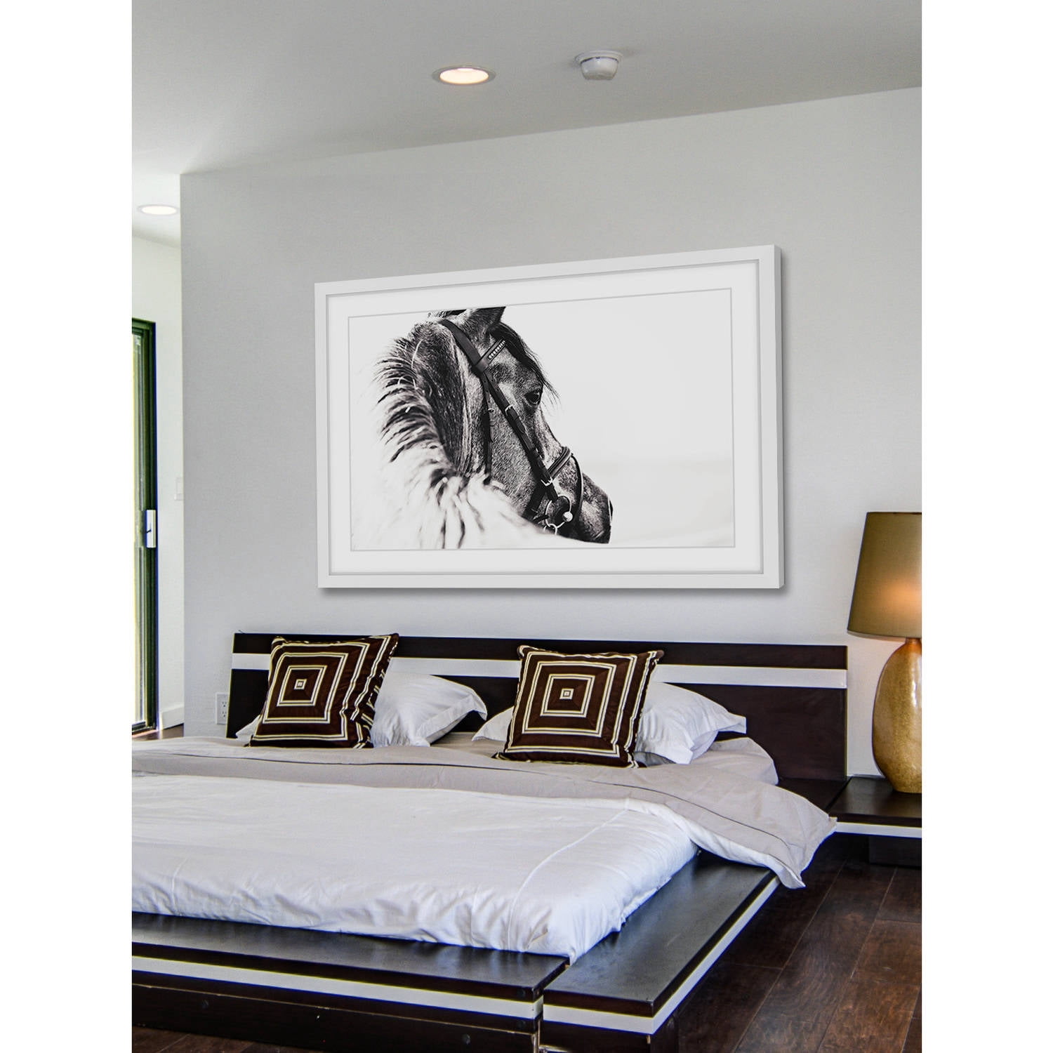 Marmont Hill "Equus Profile" Framed Painting Print