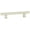 Matte Nickel, variant on Alno A2805-4-MB Quadrato 4" Center To Center Modern Smooth Square Cabinet Bar Handle /