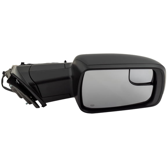 MIRROR Compatible For 2019-2022 Ram 1500 Right Passenger Heated Power Glass Textured Black