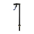 thumbnail image 1 of Grifo de llenado de vidrio para montaje en cubierta, grifo universal para llenado de agua potable sólida 37cm negro, 1 of 9