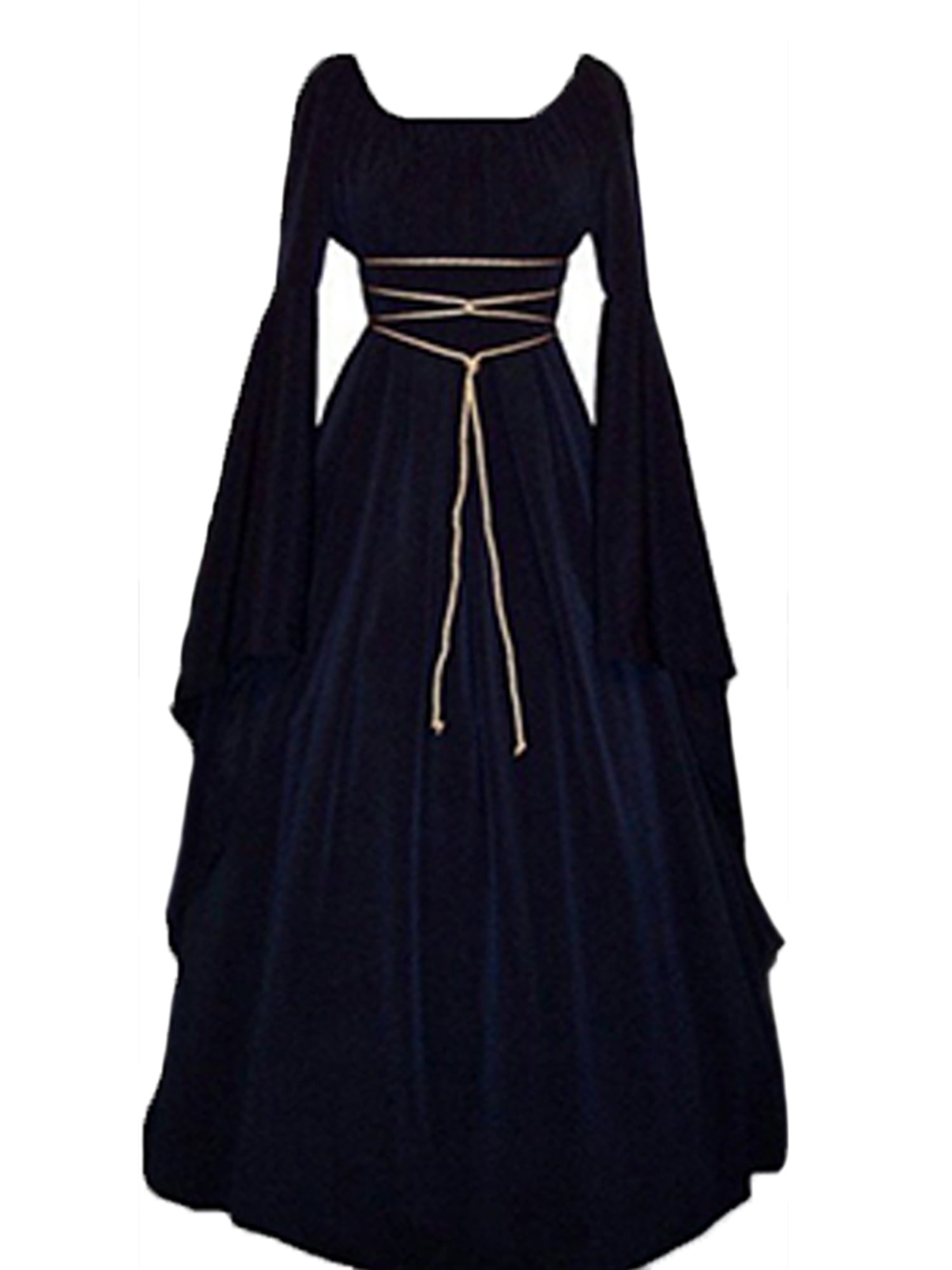 UPAIRC Women's Vintage Halloween Renaissance Costume Medieval Gown