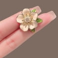 thumbnail image 3 of Broche de flor de camelia anti-luz Lindo broche de gardenia Accesorios de ramillete, 3 of 5