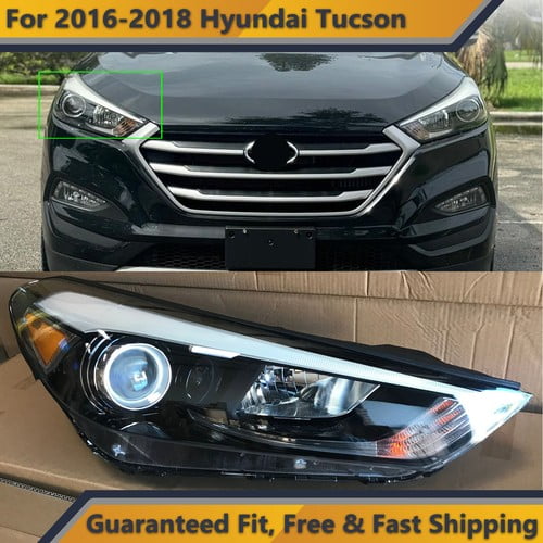 LED DRL Headlight Replacement for 2016 2017 2018 Hyundai Tucson Right Passenger