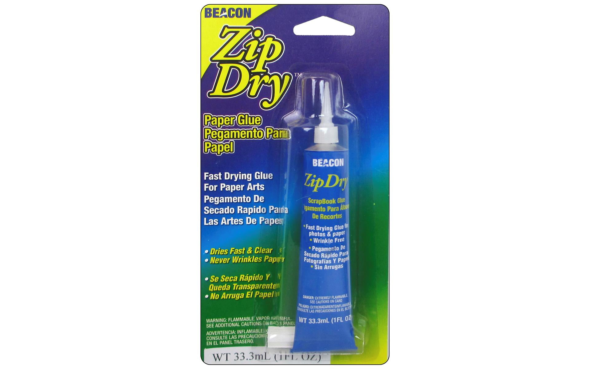 Beacon Zip Dry Paper Glue Precision Tip 1oz
