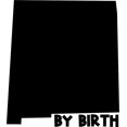 thumbnail image 1 of New Mexico By Birth Home Hometown Native Wall Decals for Walls Peel and Stick wall art murals Black Small 8 Inch, 1 of 2
