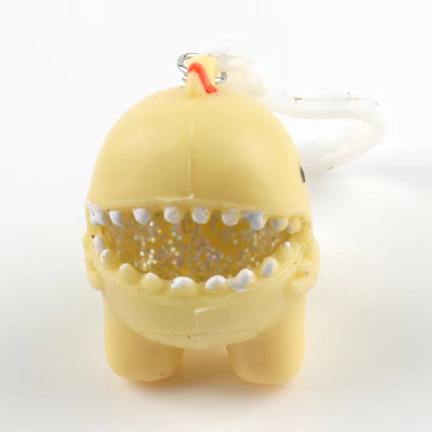 Juguete de descompresión creativo para niños Bola de saliva Burbuja de saliva Pequeño monstruo Pellizco Artefacto de ventilación de descompresión musical Bola de ventilación de aire
