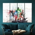 thumbnail image 5 of Wall Decor Printed Canvas, Cartoon Art Canvas, Kids Room Poster, Abstract Artwork, Super Hero Artwork, Canvas Wall Decor - White Framed, 5 of 9