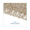 thumbnail image 5 of Boardwalk Cotton Dry Mopping Kit, 24 x 5 Natural Cotton Head, 60" Natural Wood Handle, 5 of 6
