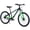 Green, variant on 24 Inch Mountain Bike for Kids 9-12 Years, Steel Frame Kids Bike with Dual Disc Brakes, 24" Youth Bicycle with Suspension Fork