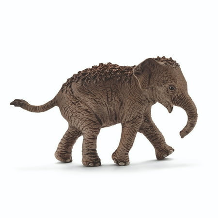 Calf Miniature - Schleich Wild Life, Asian Elephant Calf Toy Figure