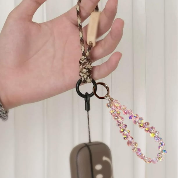 Bunblic Beaded Key Chain Bracelet Keyring Party Favors Hand Wrist