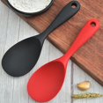 thumbnail image 4 of Food Grade Silicone Spoon Heat Resistant Non-stick Rice Spoon Cooking Tool, 4 of 5